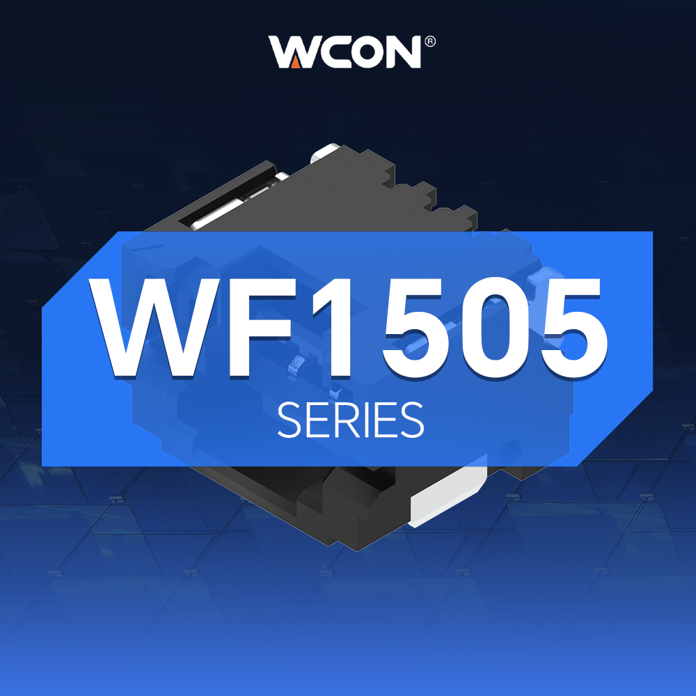 WF1505系列压接型线对板江南在线(中国)器：1.50mm间距，精小可靠，紧凑空间稳定江南在线(中国)