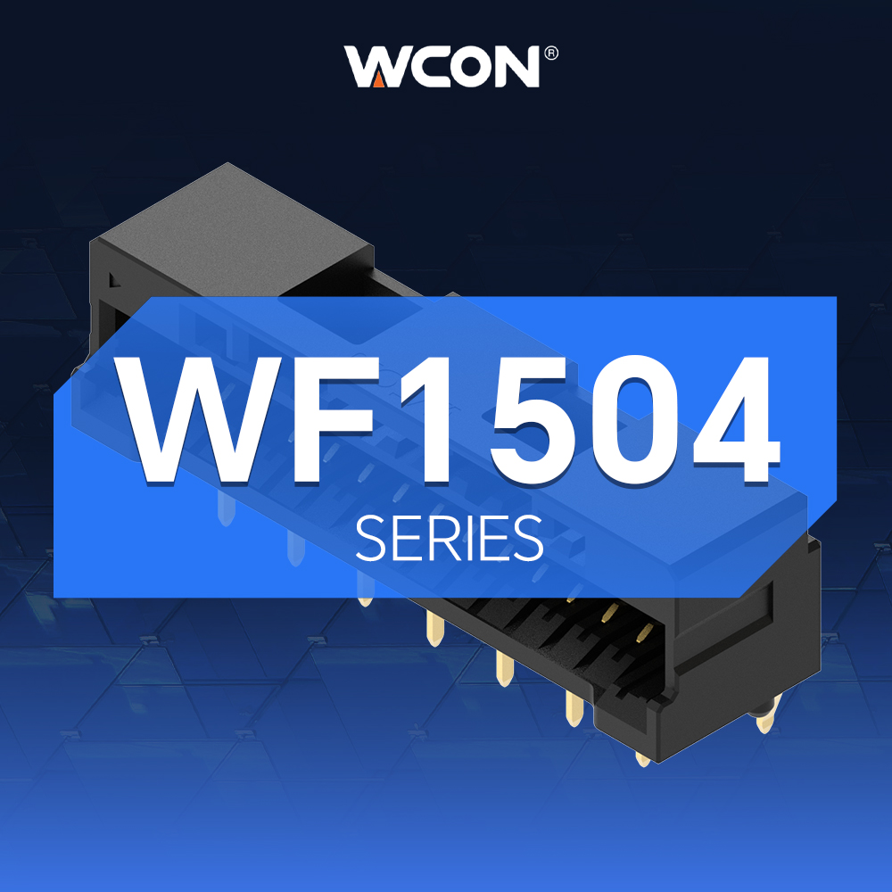 WF1504系列1.5mm间距线对板江南在线(中国)器：内锁防振，紧凑小巧